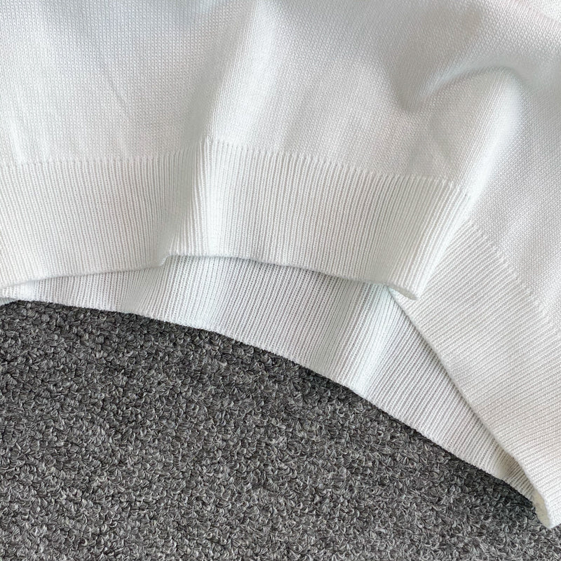 Love Ice Silk Short Sleeve T-Shirt