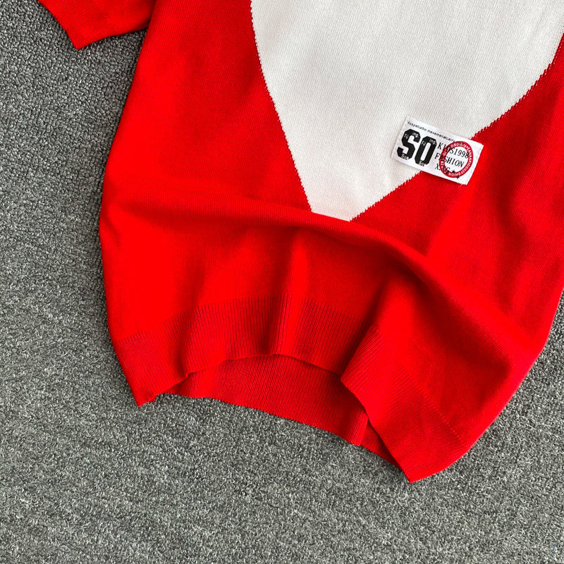 Love Ice Silk Short Sleeve T-Shirt