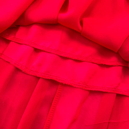 Elegant A-Line Ruffled Maxi Dress