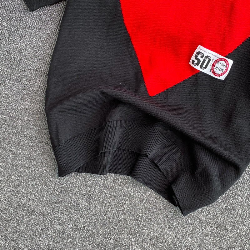 Love Ice Silk Short Sleeve T-Shirt