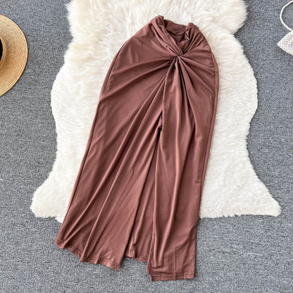 Crossover Tank Top&Bustier 2Pcs Set