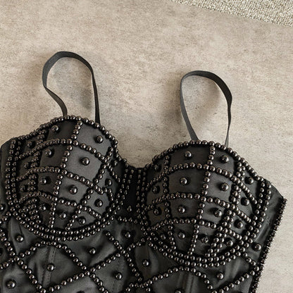 Women's Night Out Camisole with Pearls