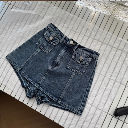 Ensemble chic 2 pièces : Camisole et Jupe en jean