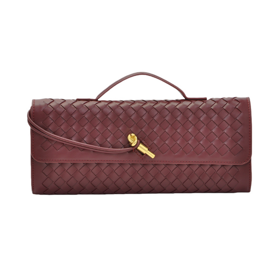 Handmade Crafted Soft Leather Baguette Bag