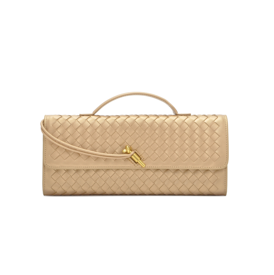 Handmade Crafted Soft Leather Baguette Bag