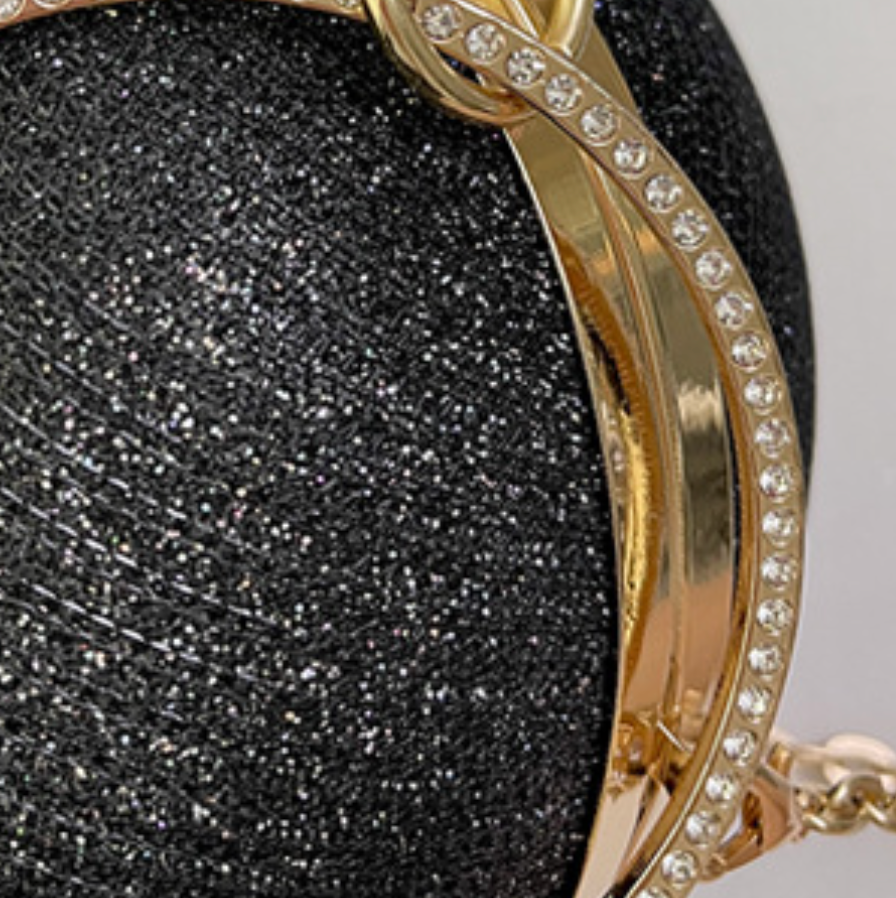 Premium Glossy Spherical Chain Bag