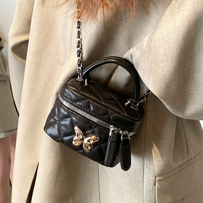 High-end Lattice Butterfly Cubic Bag