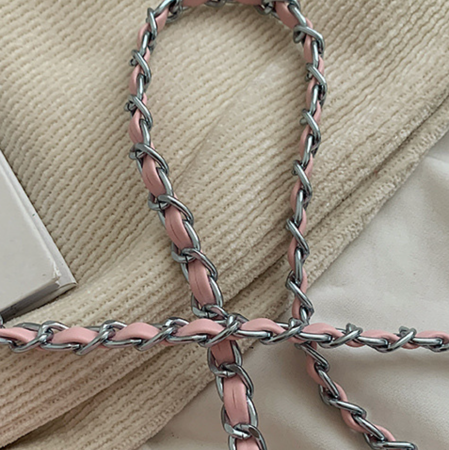 High-end Lattice Butterfly Cubic Bag