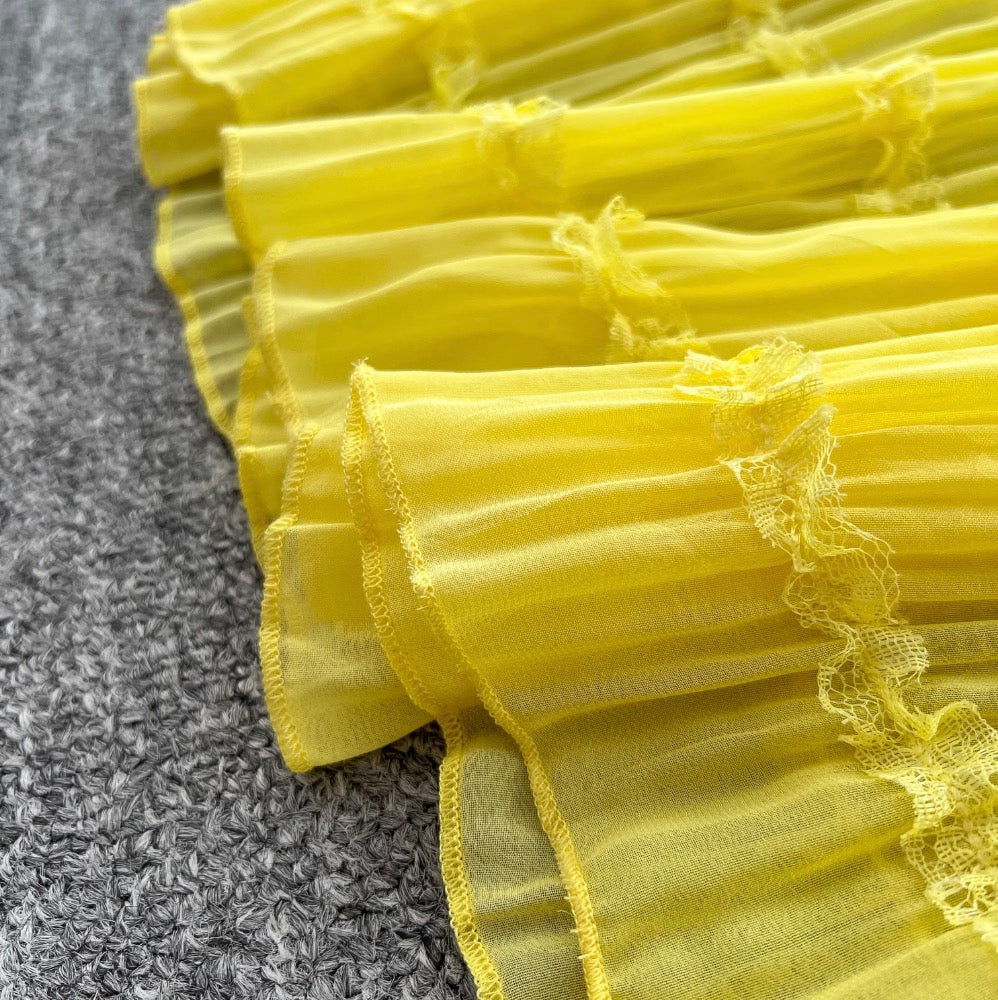 Backless Halter Top & Skirt 2Pcs