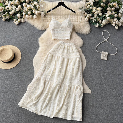 Sweetie Camisole & Half-body Skirt 2Pcs