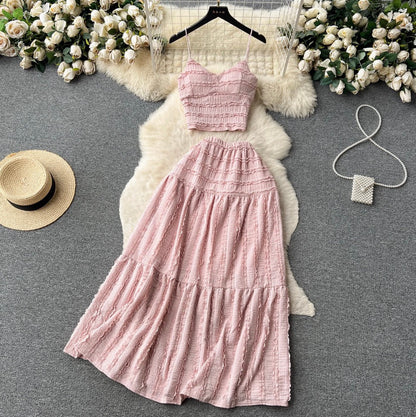 Sweetie Camisole & Half-body Skirt 2Pcs