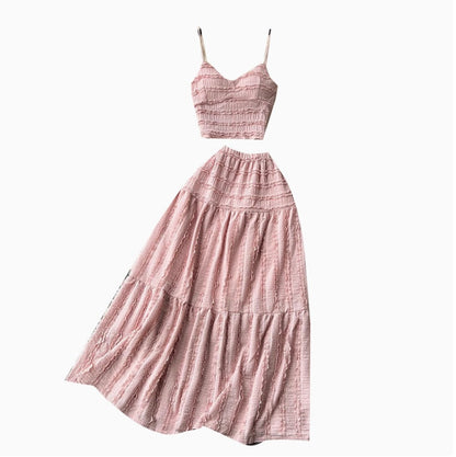 Sweetie Camisole & Half-body Skirt 2Pcs