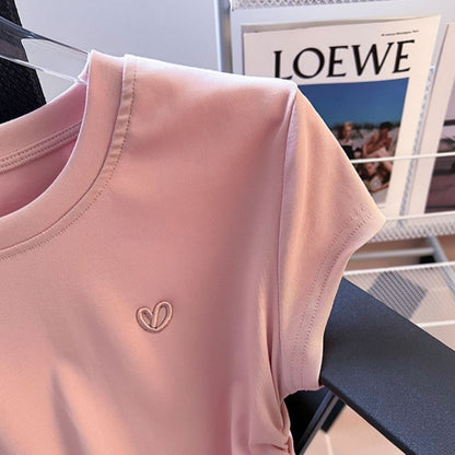 Embroidered Casual Slim Fit Shirt