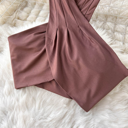 Crossover Tank Top&Bustier 2Pcs Set