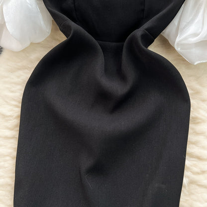 Chic Color Block Sheath Dress