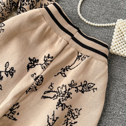 Athleisure Print Hoodie & Sweatpants Set - 1