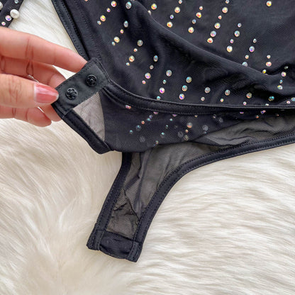 Elegant Beaded Sequin Lingerie