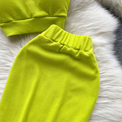 Halter Top & Mini Skirt Set
