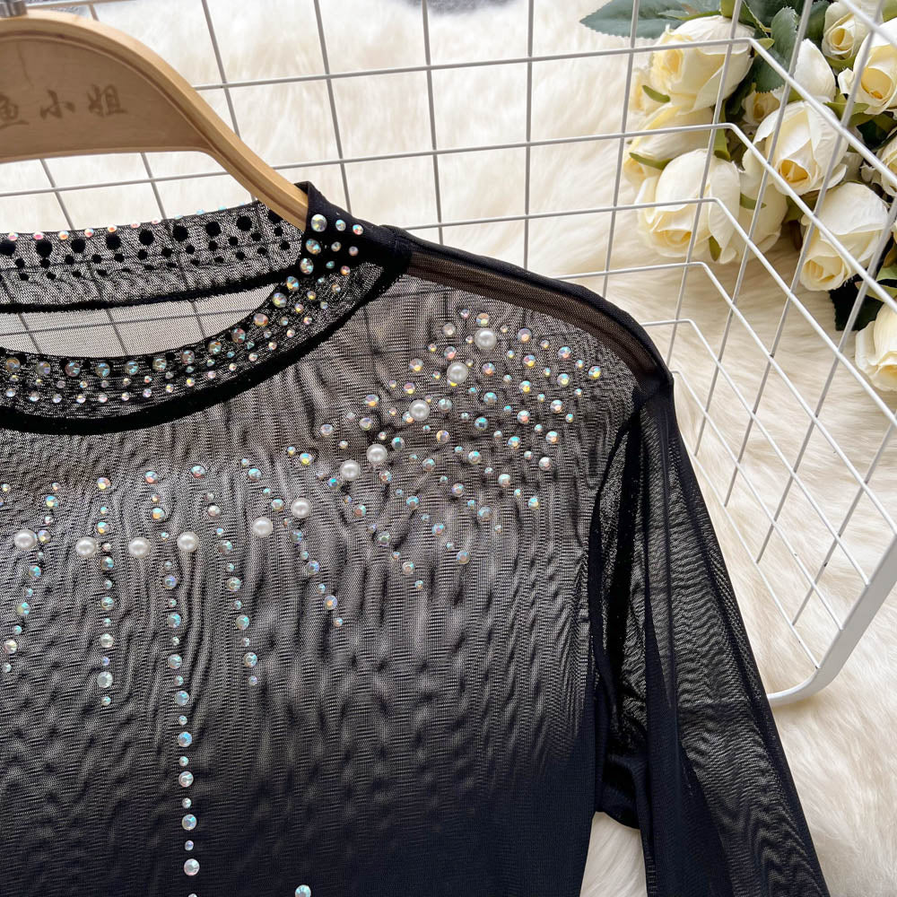 Elegant Beaded Sequin Lingerie