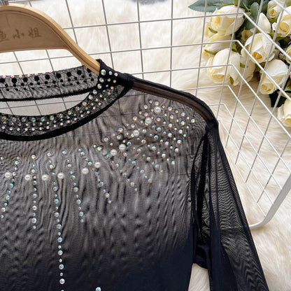 Elegant Beaded Sequin Lingerie