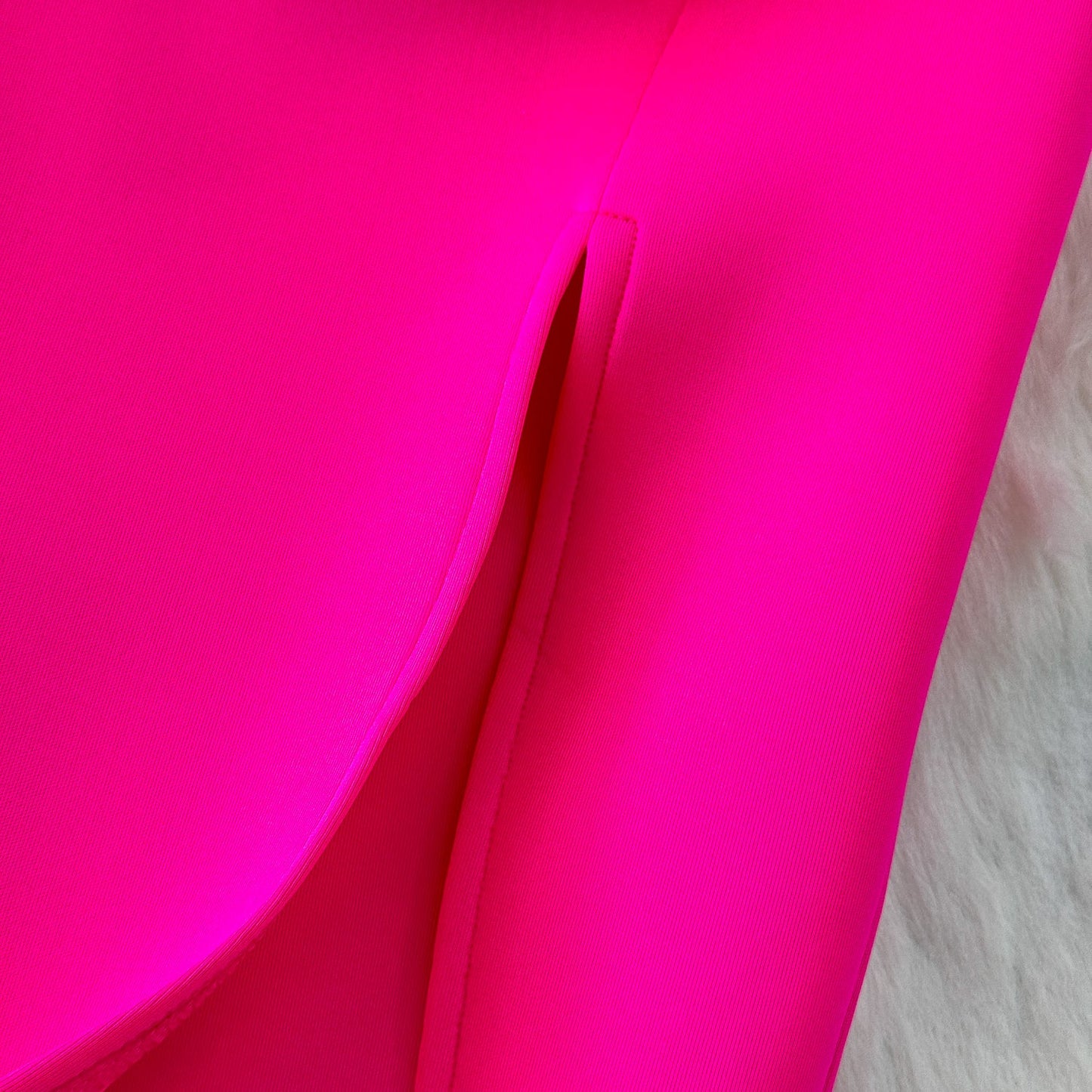 Asymmetric Bow Hip-wrapping Satin Dress