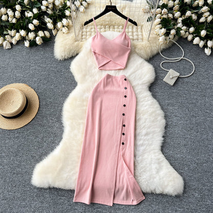 Women's Knit Two Piece Camisole Set