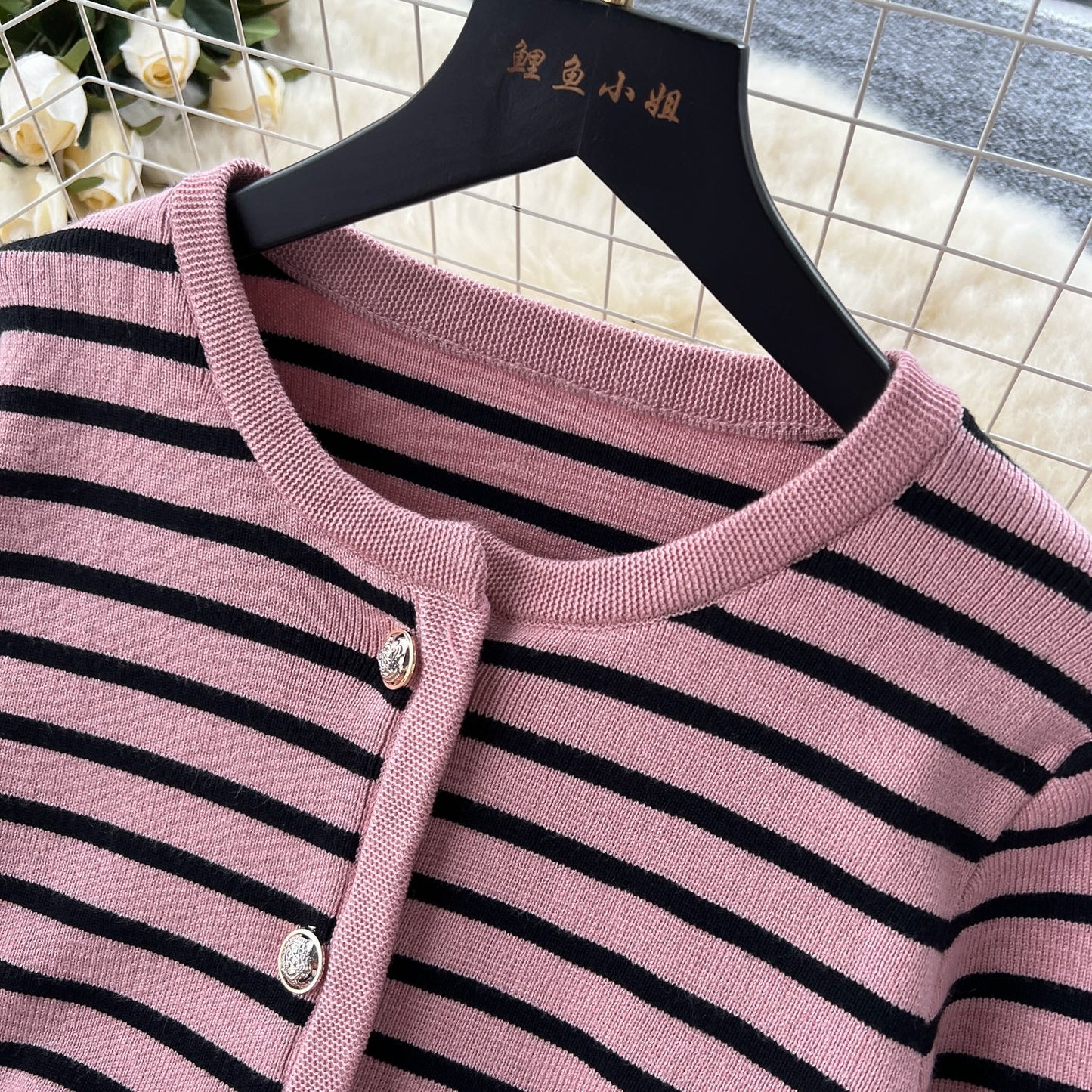 Cardigan&Trousers Printed Casual 2Pcs