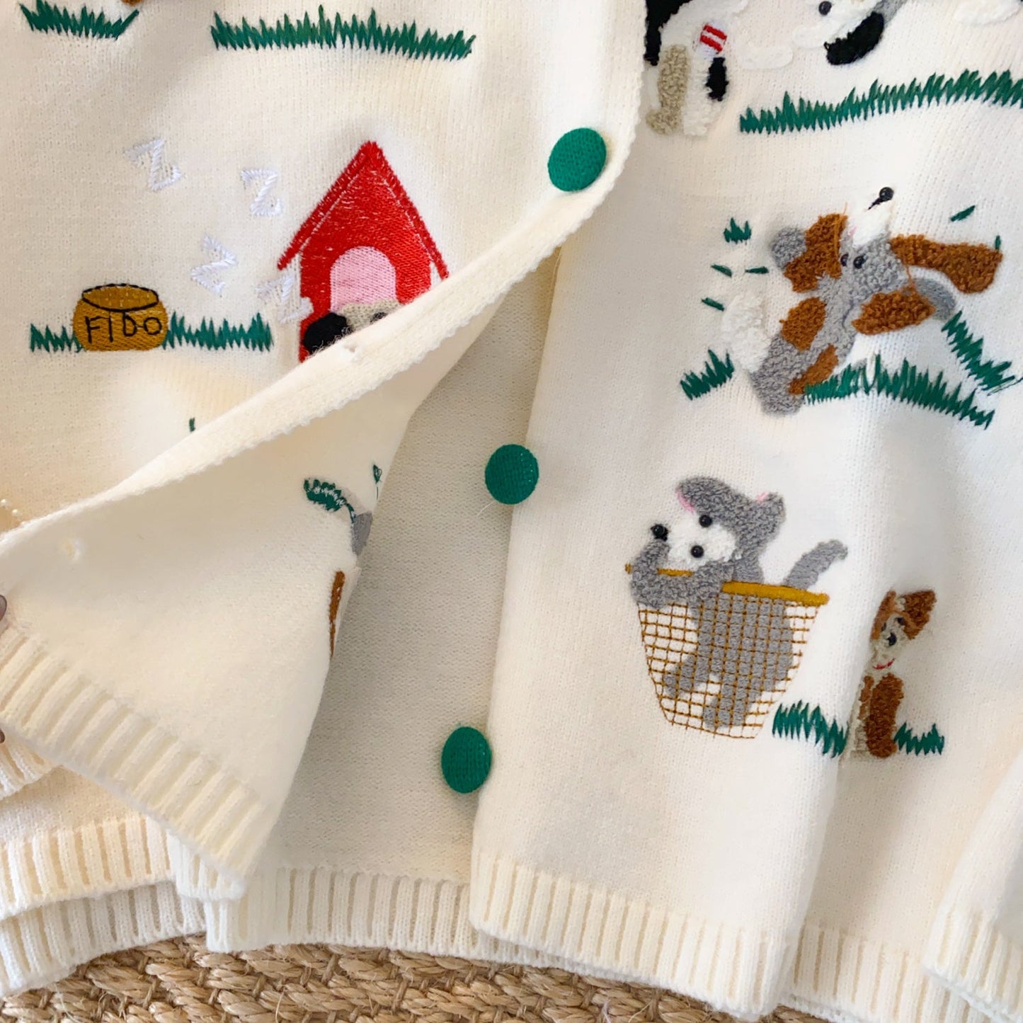 Tokyo Street Animal Embroidery Blazer