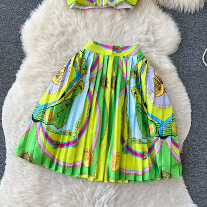 Colorful Printed 2pcs