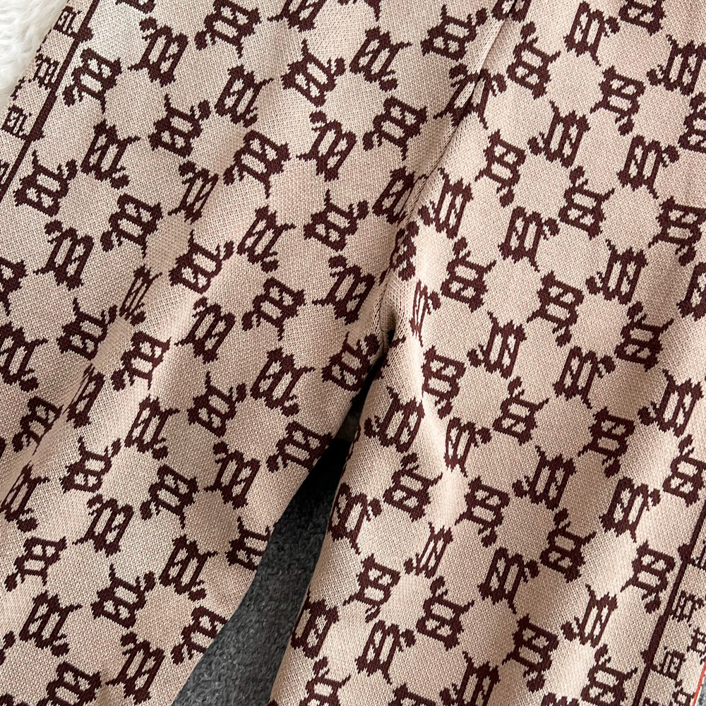 Zipped Hoodie&Trousers Printed 2Pcs