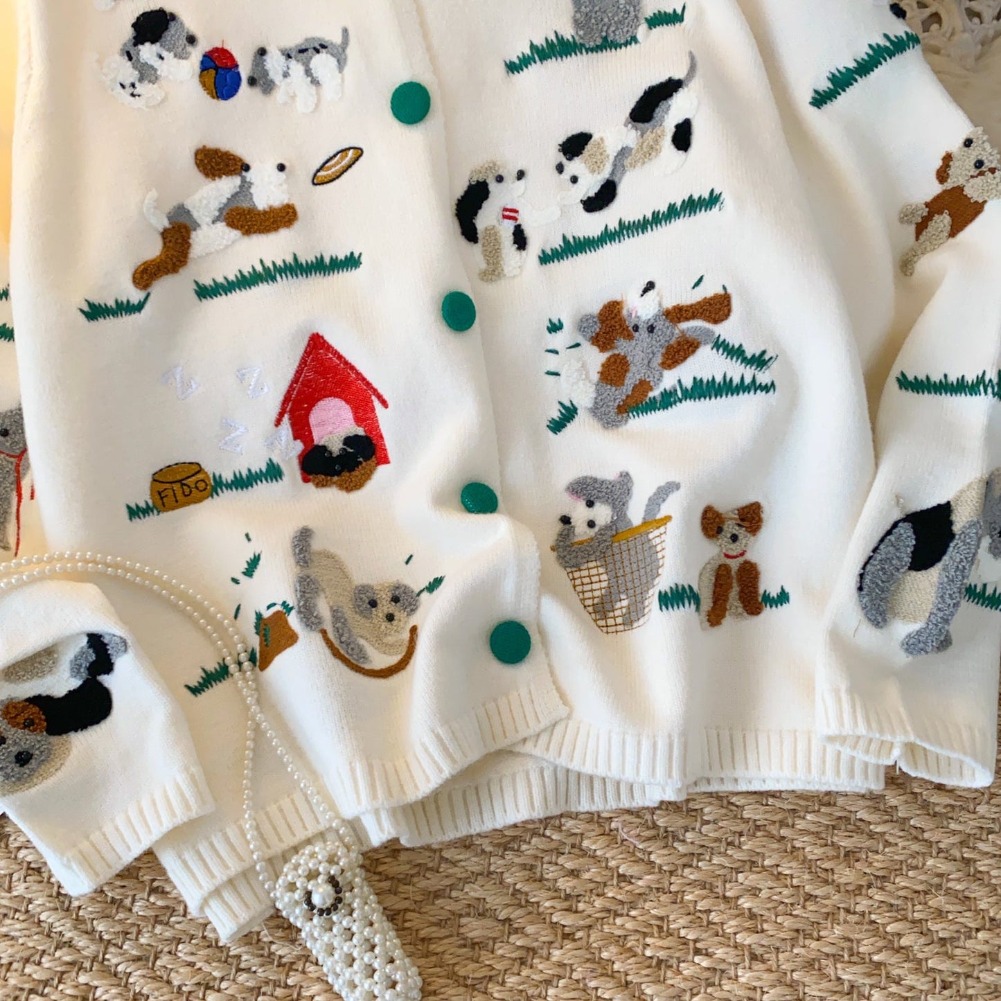 Tokyo Street Animal Embroidery Blazer