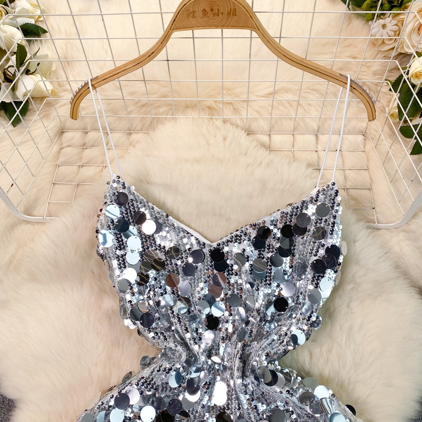 Disco Fever Sequin Mini Dress