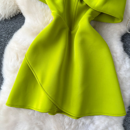 Design Colorful Bow Party Dress