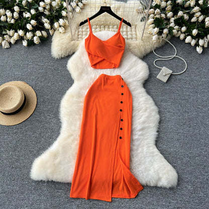 Women's Knit Two Piece Camisole Set