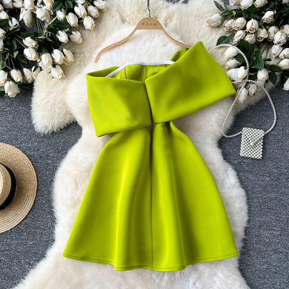 Design Colorful Bow Party Dress