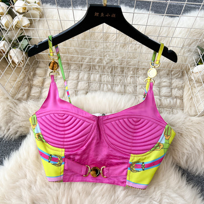 Colorful Printed 2pcs