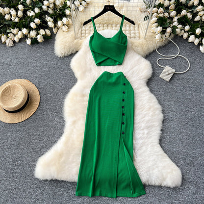 Women's Knit Two Piece Camisole Set