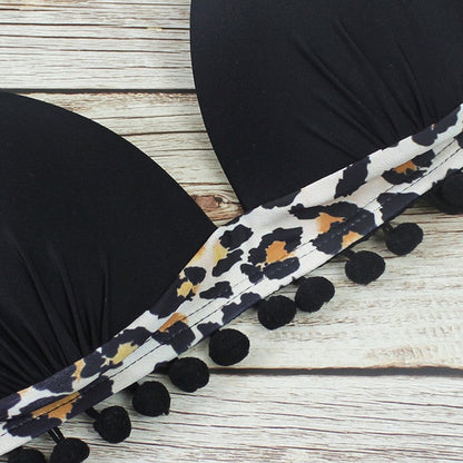 Backless Tribal Print Bikini