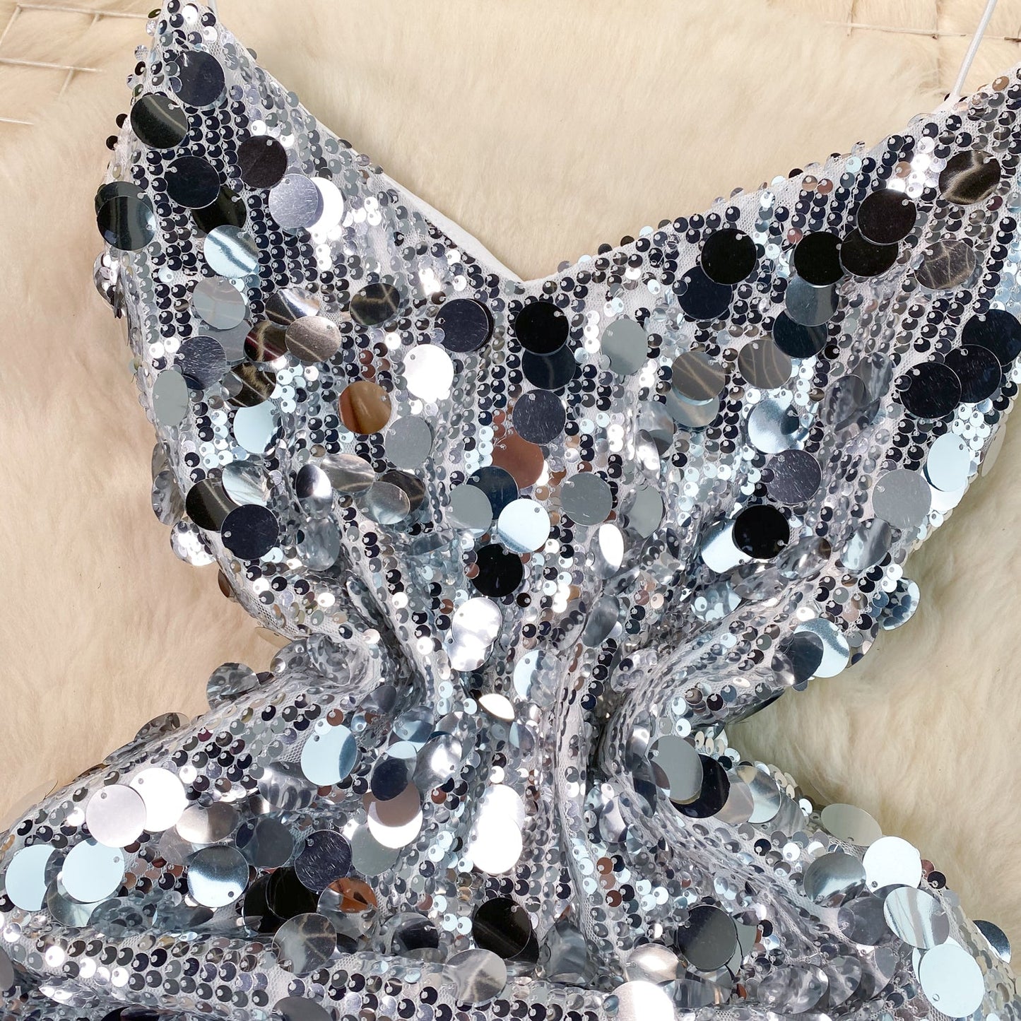 Disco Fever Sequin Mini Dress