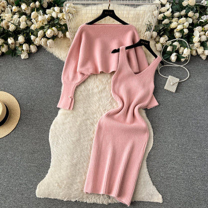 Creamy Colors Knitted 2Pcs