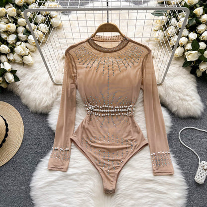 Elegant Beaded Sequin Lingerie