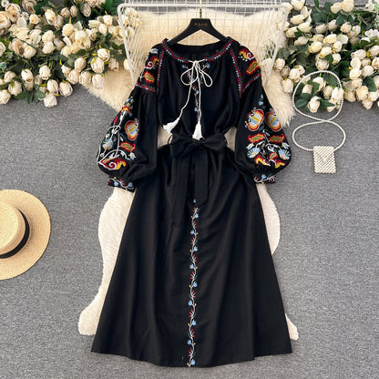 Bohemian Free Spirit Floral Dress