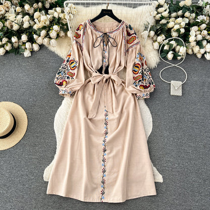 Bohemian Free Spirit Floral Dress