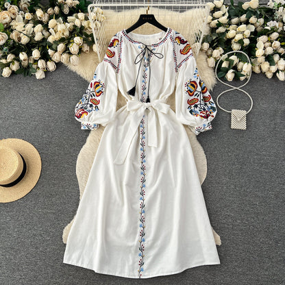 Bohemian Free Spirit Floral Dress