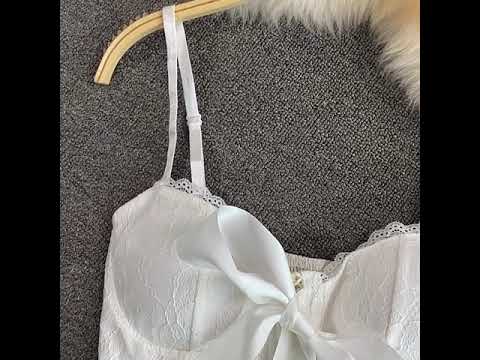 Lace Camisole With Eyelashes